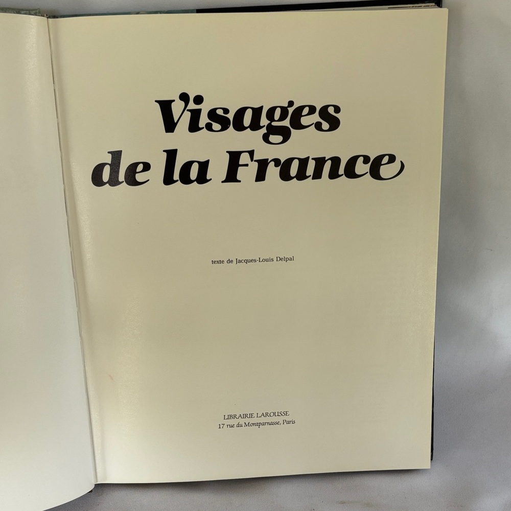 VINTAGE 1983! VISAGES DE LA FRANCE BOOK BY LAROUSSE- FRENCH EDITION- - Picture 7 of 10